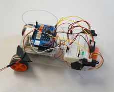 Robots developed during the Mechatronics class Team L: Self-Destruct