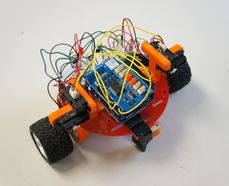 Robots developed during the Mechatronics class