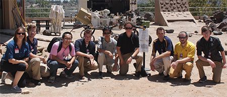 2015 Group Photo at JPL Mars Yard