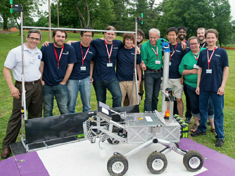 Winning team of the 2014 NASA Centennial Challenge
